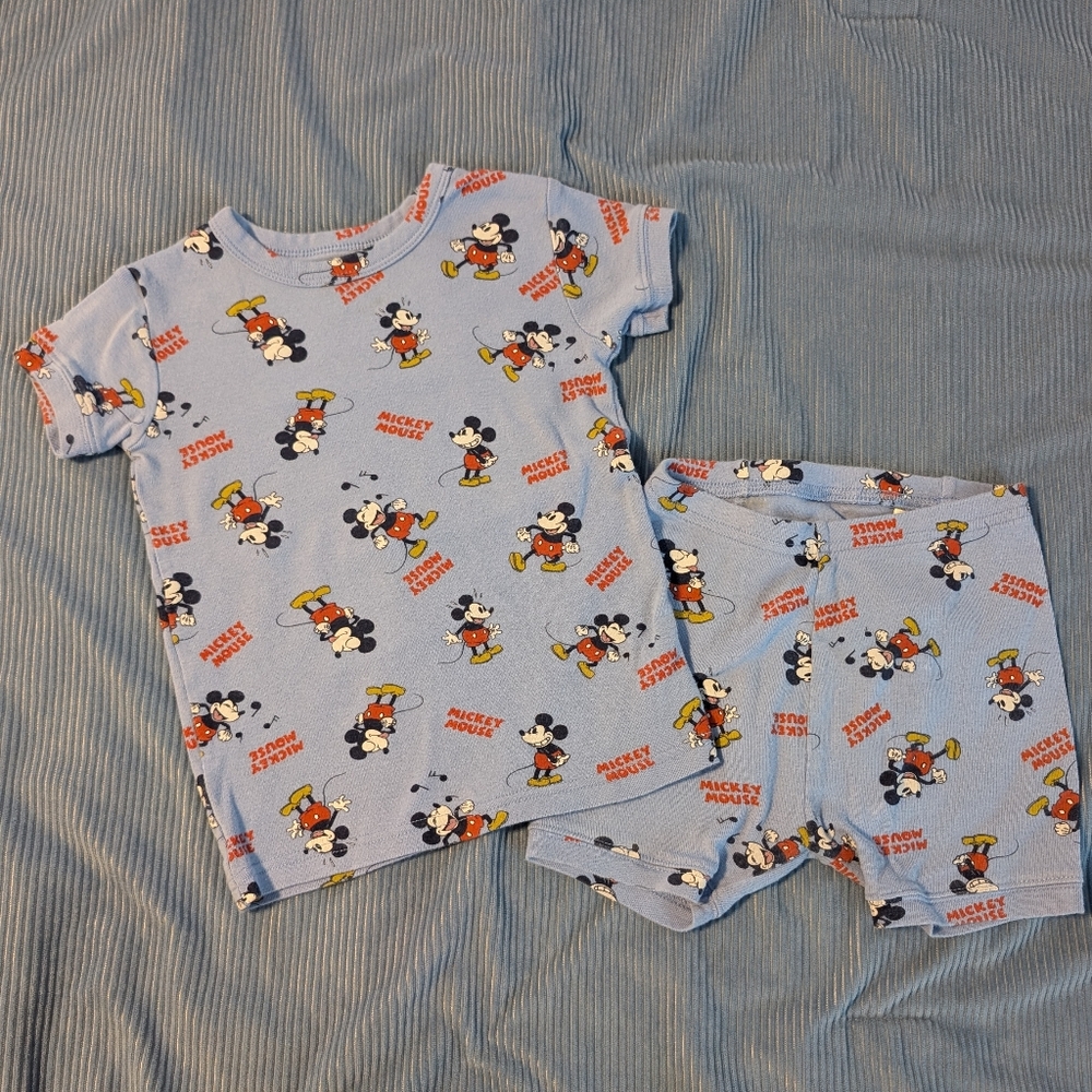 Disney Mickey Mouse Blue Kids Pajamas
